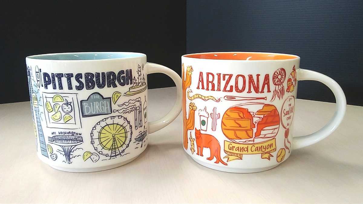 スターバックス BEEN THERE SERIES マグカップ 2個まとめて 海外 地域