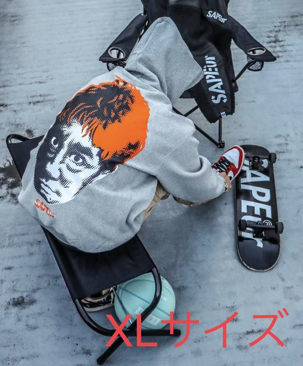送料無料 新品 XL 300秒限定完全受注 MASATOSHI HAMADA SAPEur hoodie