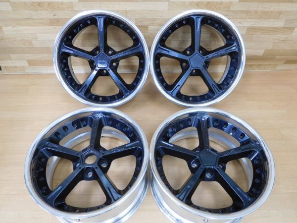 12-209◇キレイ 鍛造!!☆ACシュニッツァー TYPE4☆19in9.5J+28.5, 8.5J