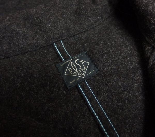 20AW POST O'ALLS OVERALLS ポスト オーバーオールズ 3 POCKET JACKET