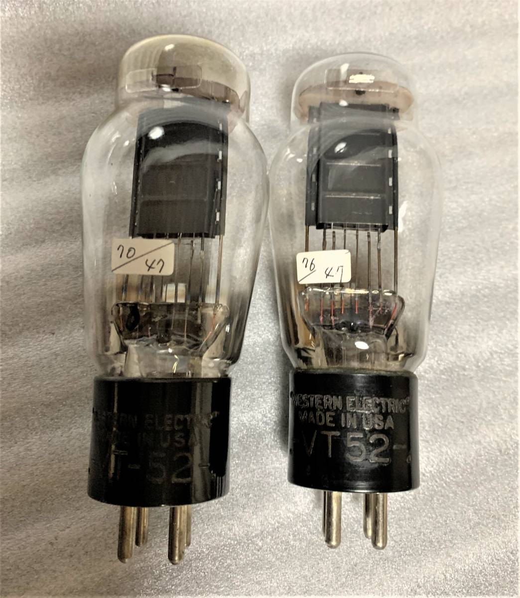 Western Electric VT52 刻印”-VT-52-”と”-VT52 Western Electric VT52 刻印”-VT-52-”と”-VT52