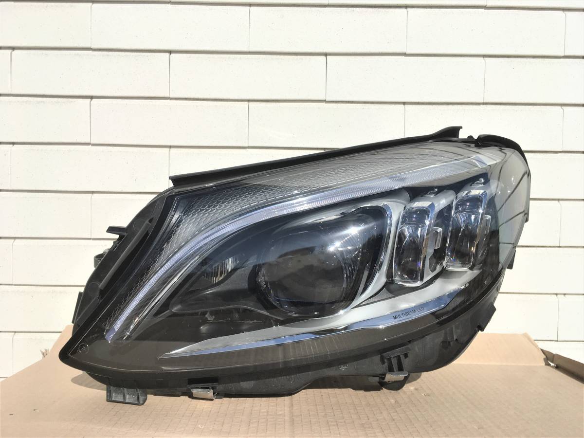 W205 後期 ベンツ 純正 Cクラス ヘッド ライト ランプ 左 karisma