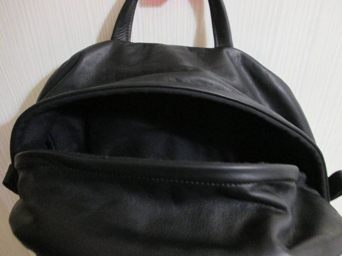 信頼】 ☆オド odd ファスナーの無いボストン バッグ レザー A4対応
