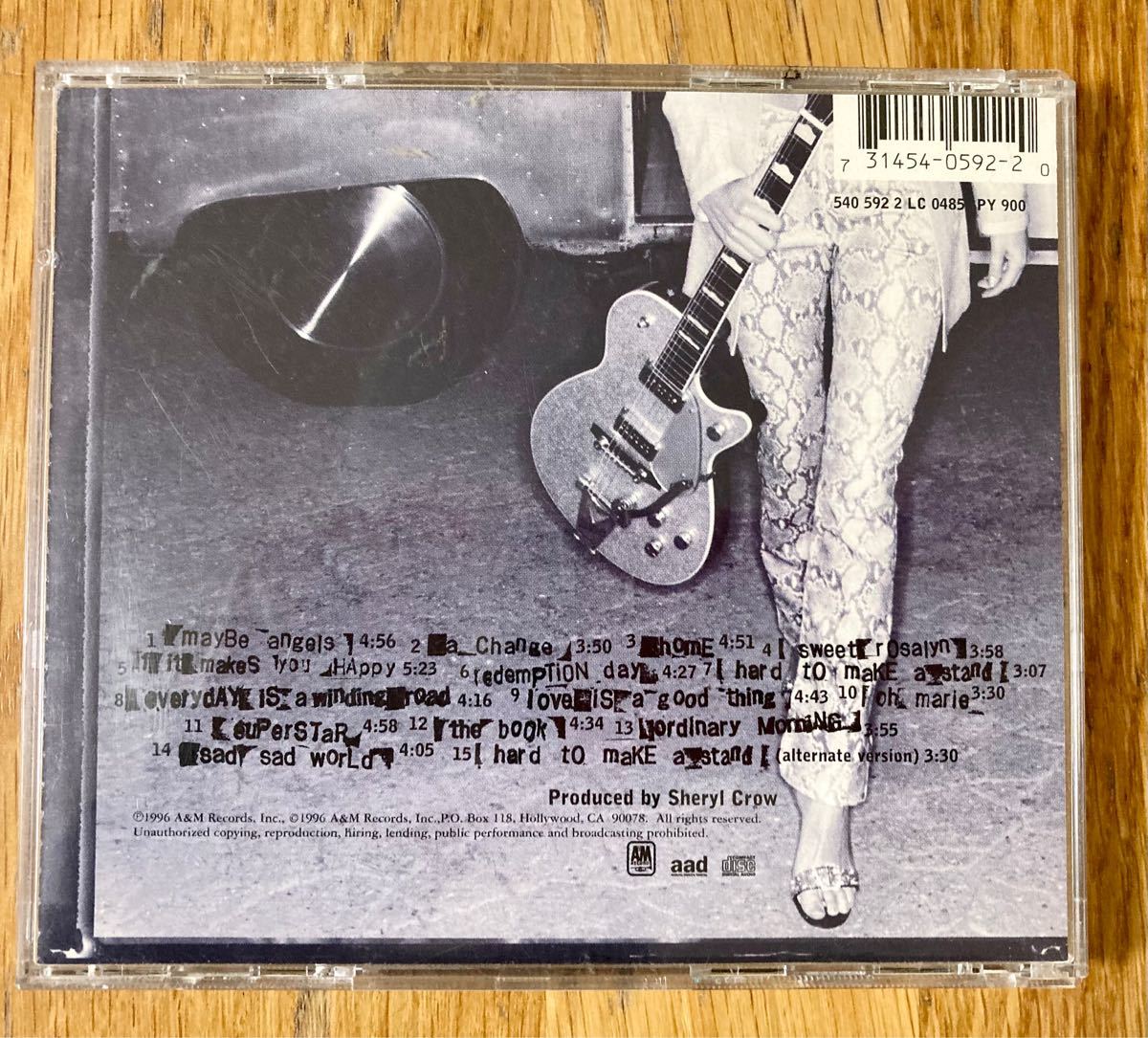 シェリル・クロウ　中古CD 『シェリル・クロウ』Sheryl Crow 輸入盤