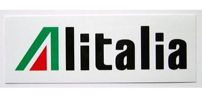 Alitalia ランチア アリタリア ロゴ テッカー _画像1