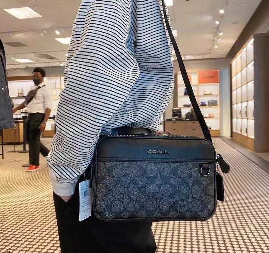 COACH コーチ ショルダーバッグ メンズ シグネチャー 28486-