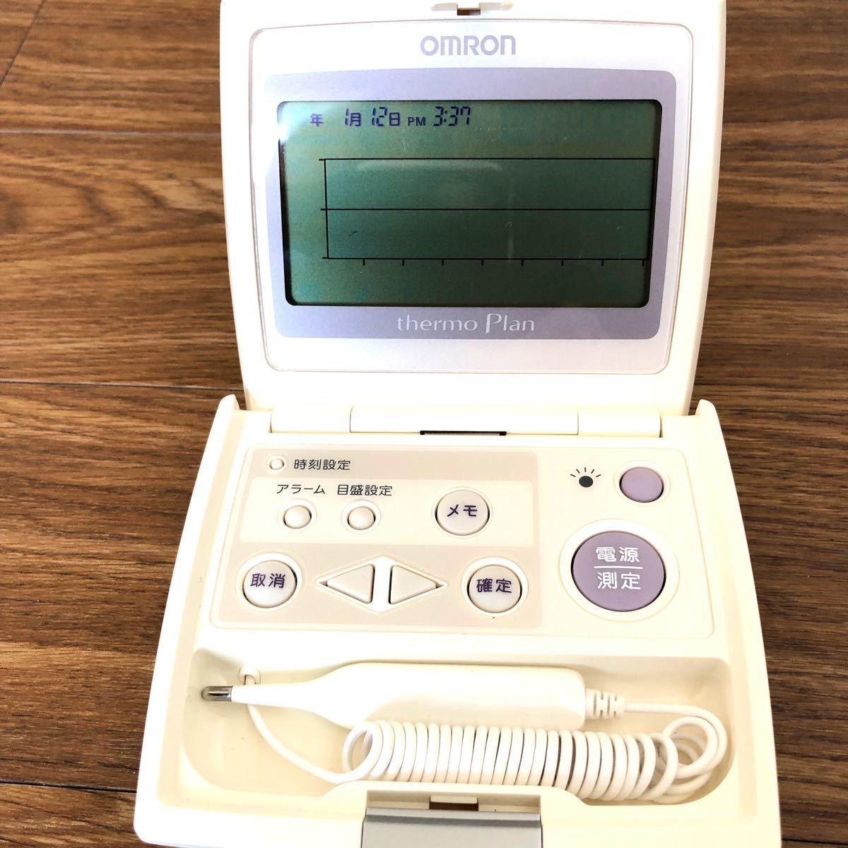 オムロングラフィック婦人用電子体温計MC-410サーモプラン|PayPayフリマ