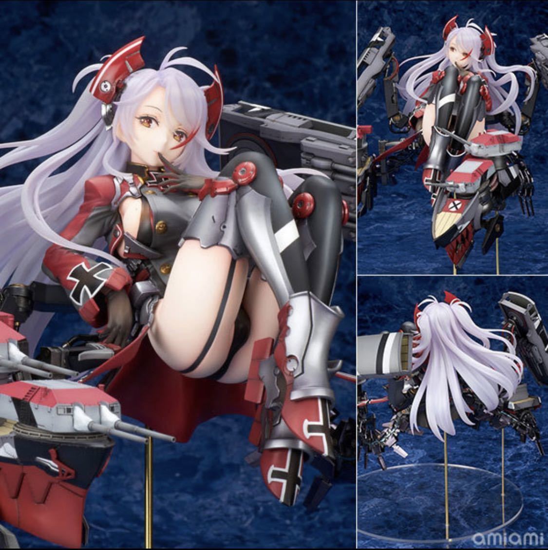 新品未開封】アズールレーン プリンツ・オイゲン 1/7 完成品フィギュア