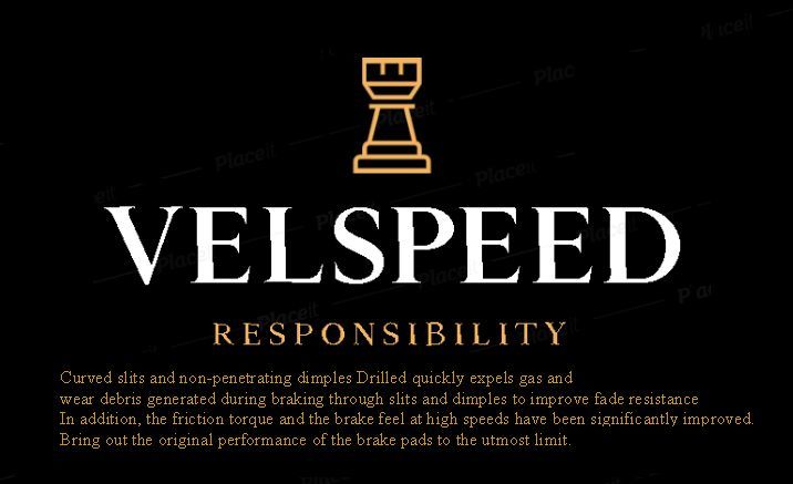 Velspeed SPACIA スペーシア MK53S 2017/12～NA・FF ソリッドディスク に適合 フロントレーシングブレーキローター 車検対応 _画像3