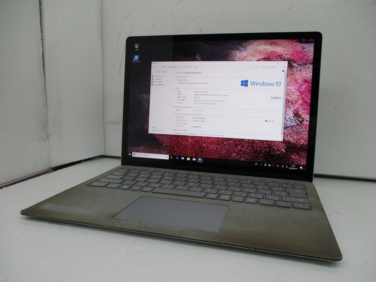 ☆Microsoft Surface Laptop 2 Core i5 8350U 1.7GHz 8GB 256GB(SSD