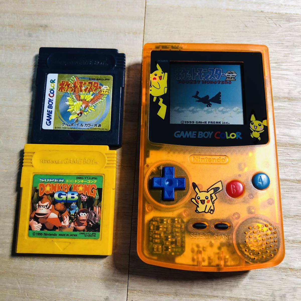 高い品質 ゲームボーイカラー 本体 新品外装交換済み ポケモン 携帯用ゲーム機本体
