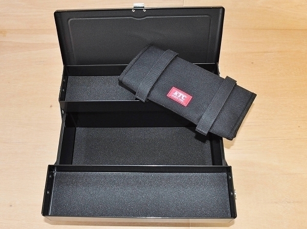 □SIGNET シグネット 両開 工具箱 SG350+KTC ツールバック MCKB-B