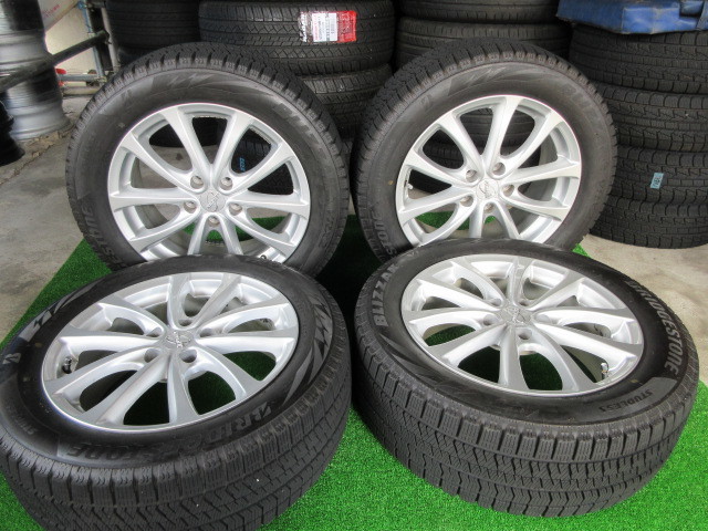 ☆2018年製 屋内保管超バリ山+美品☆muvⅡ 17-7J+48 5H/114.3☆BS