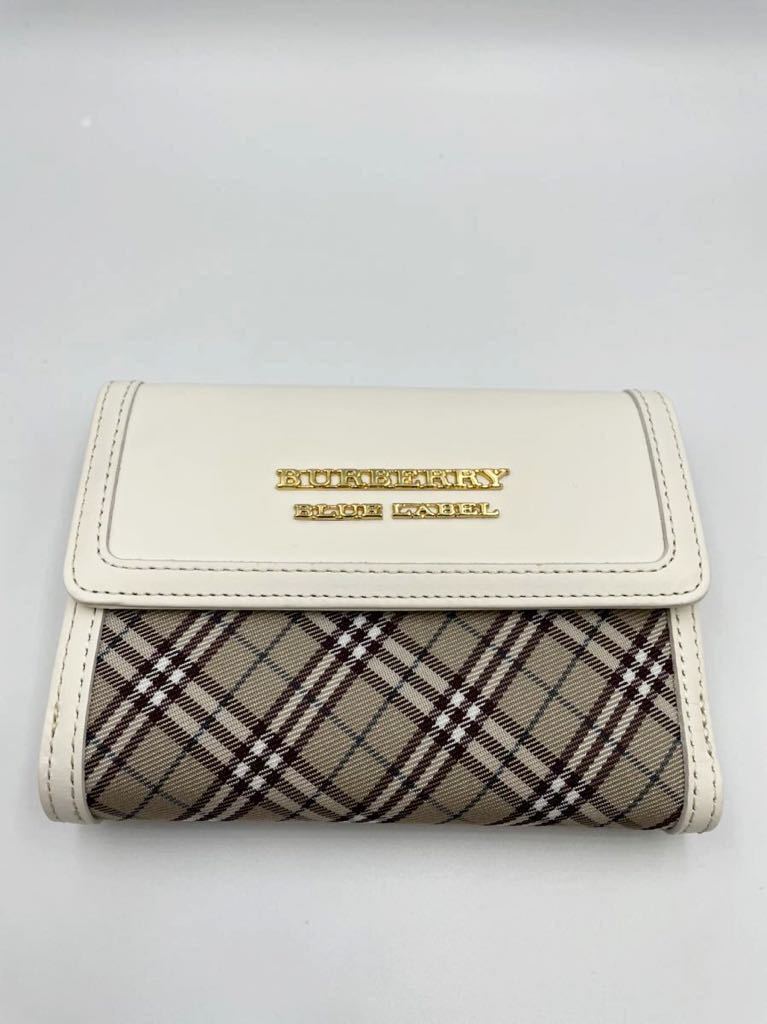 ✨美品✨BURBERRY ブルーレーベル コインケース キーチェーン ハート