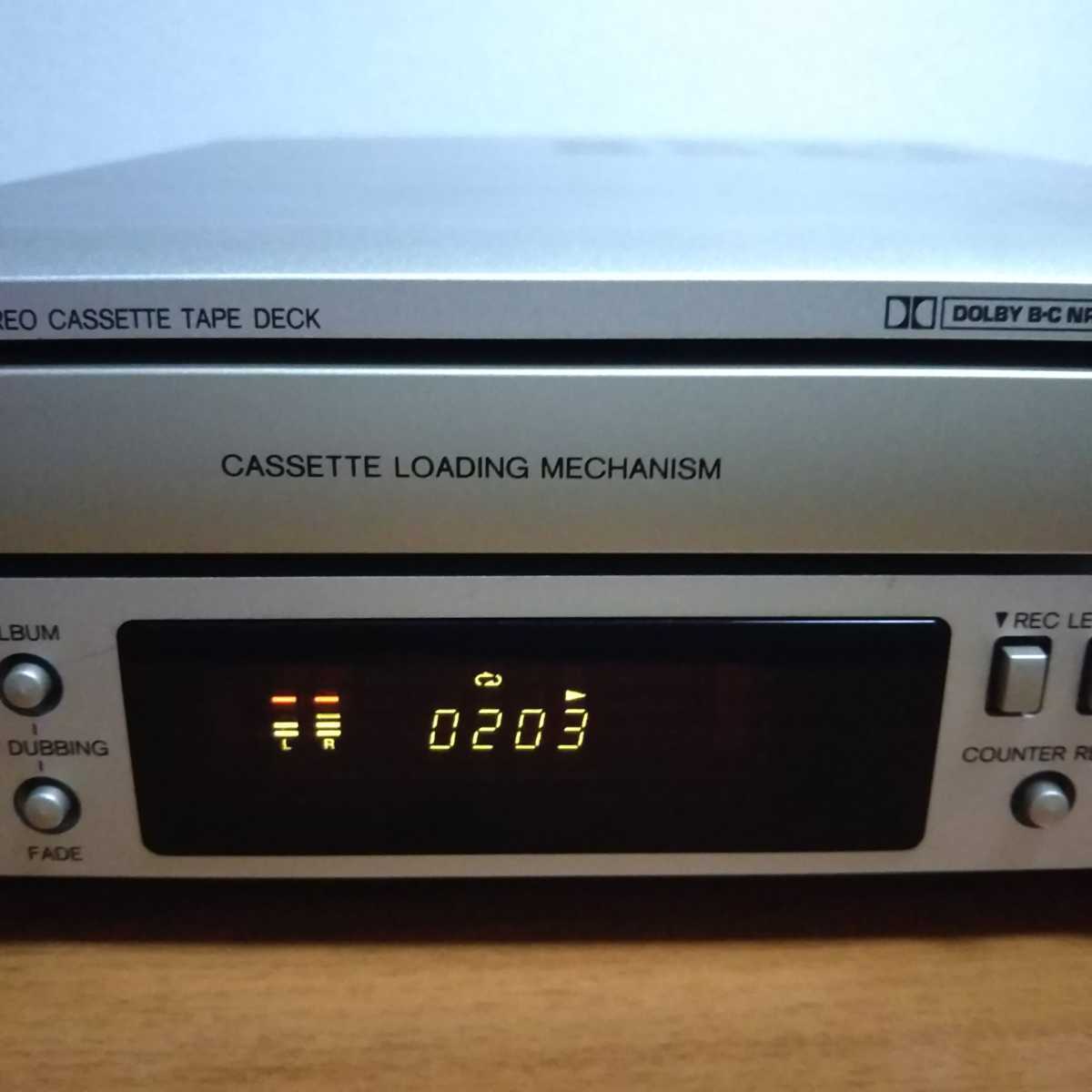 ベルト交換 ONKYO k-505 カセットデッキ INTEC - オーディオ機器