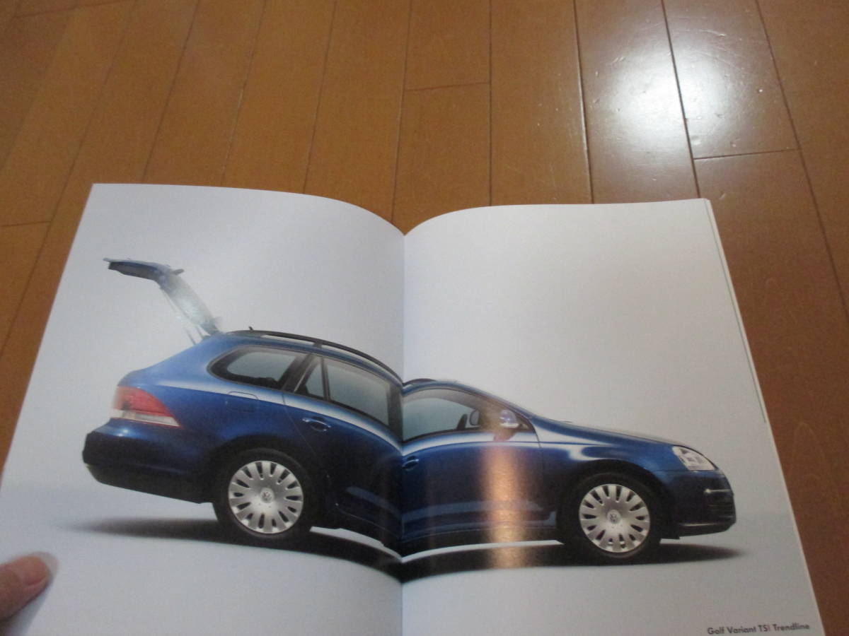 庫34981　カタログ ■Volkswagen　●ＧＯＬＦ　Ｖａｒｉａｎｔ　ヴァリアント●2008.9　発行●30　ページ_画像3