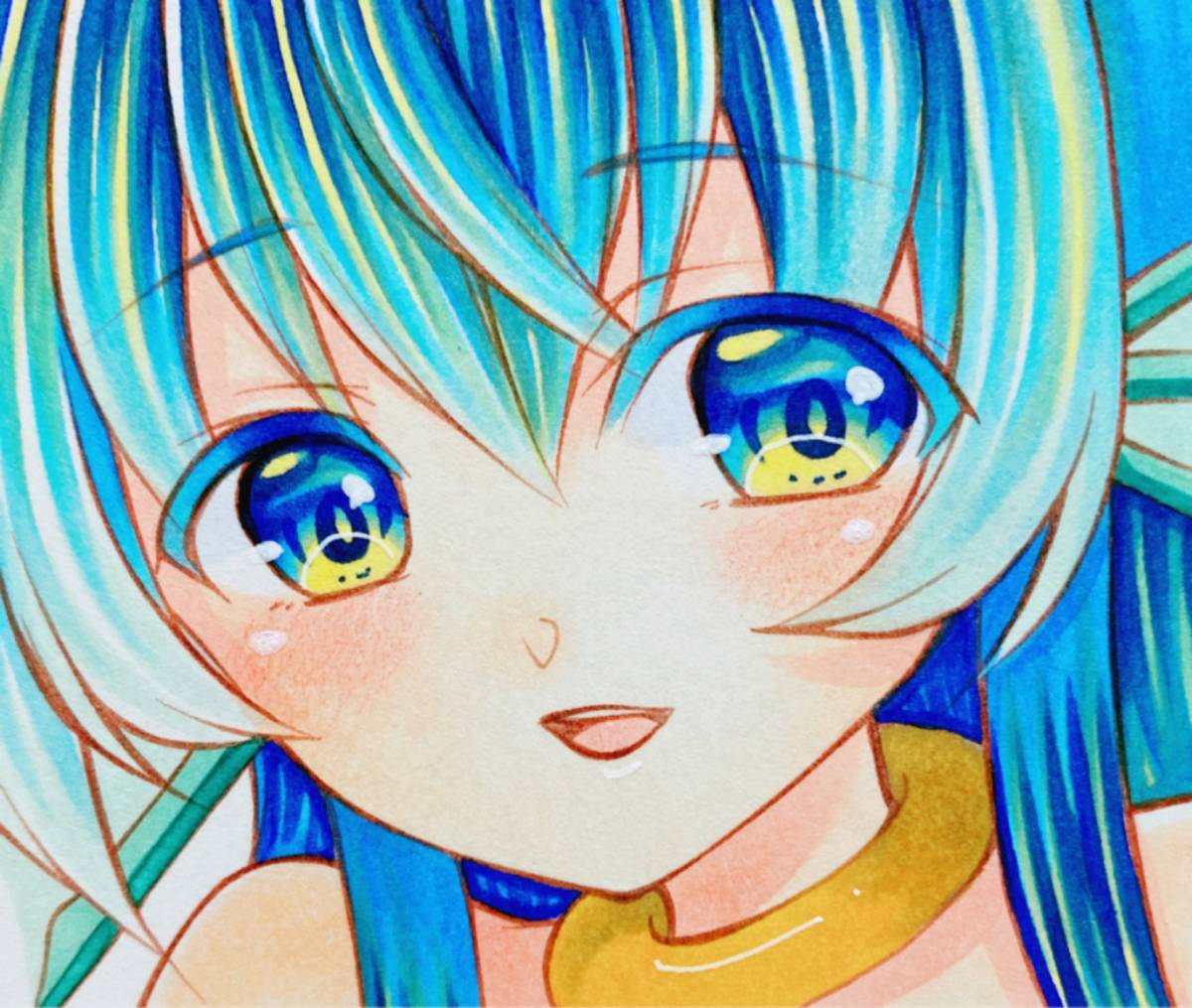 Yahoo!オークション - 手描きイラスト ぷよぷよ セリリ B5 Yahoo!オークション - 手描きイラスト ぷよぷよ セリリ B5