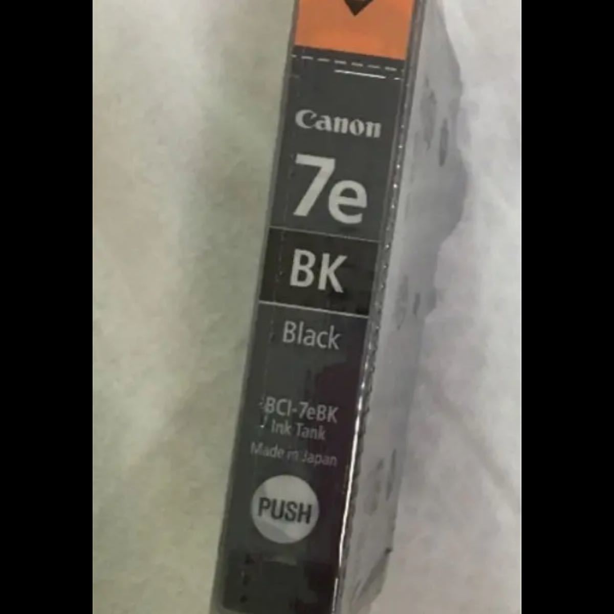キャノン　純正インクカートリッジ 7eBKブラック BCI-7eBK