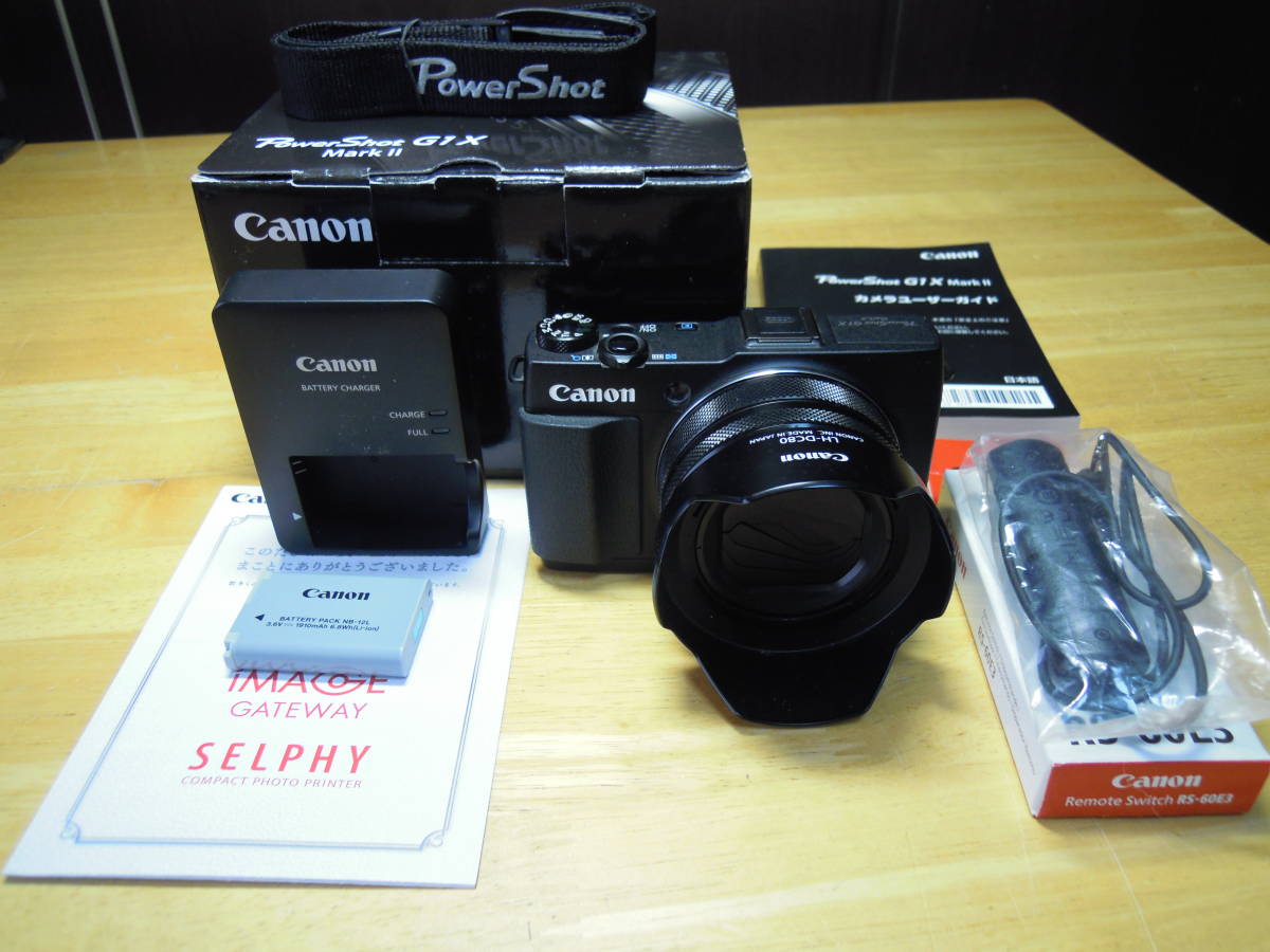 美品】Canon キャノンデジタルカメラ PowerShot G1X MarkⅡ