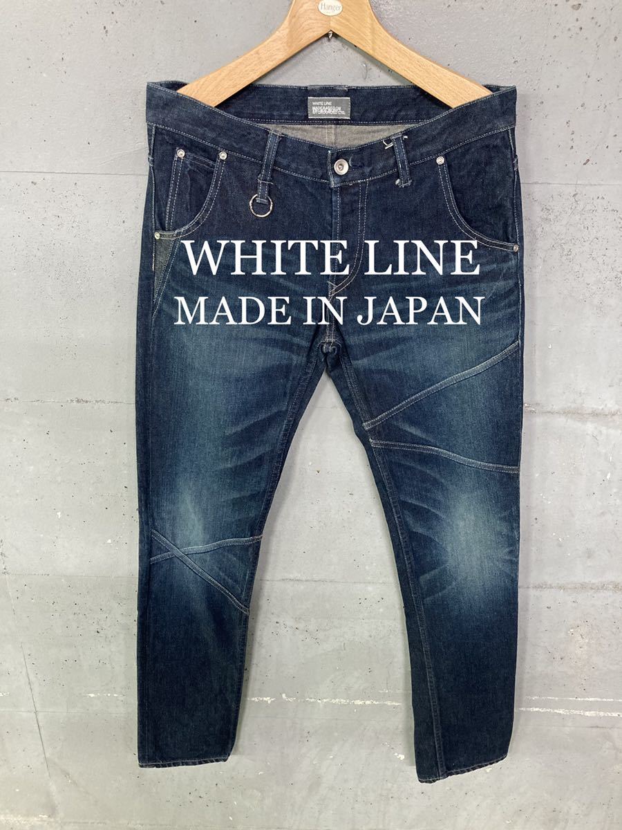 美品！WHITE LINE デニムパンツ！日本製！
