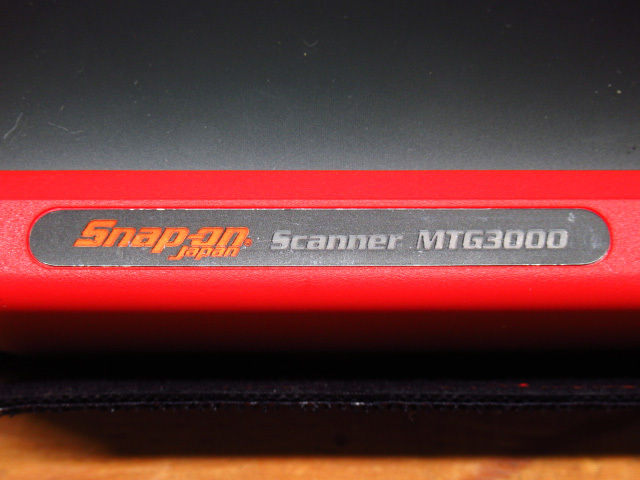 スナップオン MTG3000 スキャナー スキャンツール オプション多数 故障診断機 テスト ボックス付き 収納ケース 管理4A0131C 3