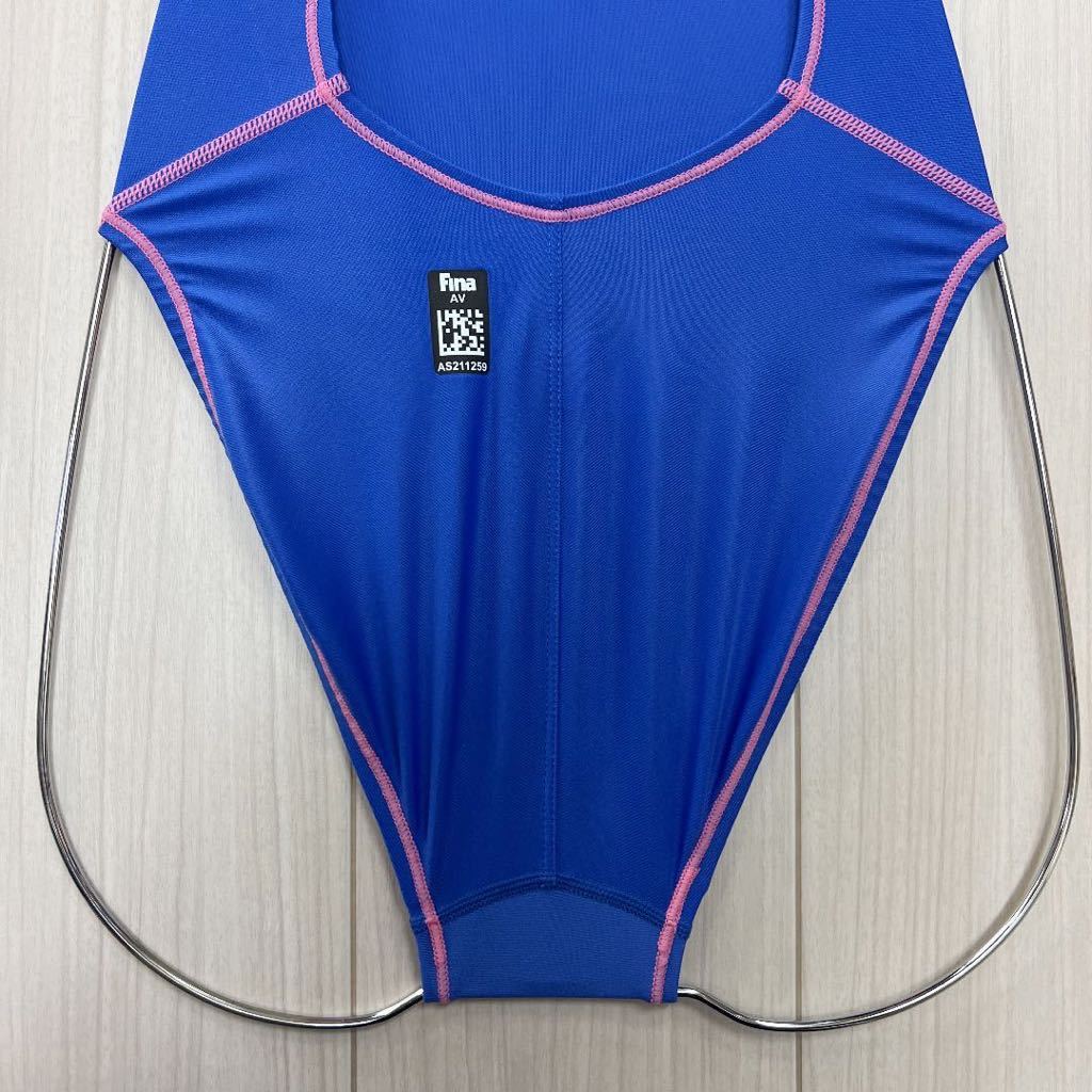 アシックス 女性用競泳水着 Lサイズ 特注カラー ブルー×ピンク アシックス 女性用競泳水着 Lサイズ 特注カラー ブルー×ピンク