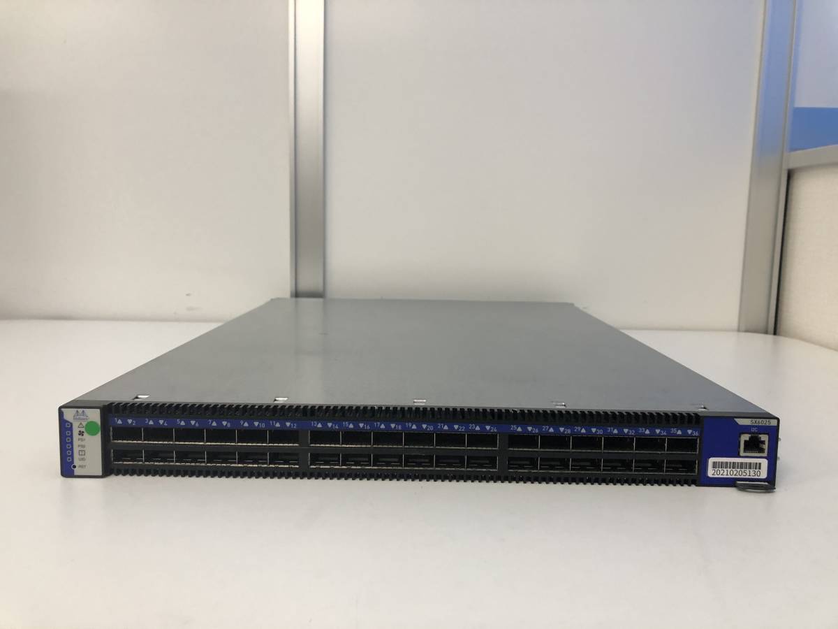 Mellanox InfiniBandスイッチ SX6025　初期化済み、テスト済み_画像1