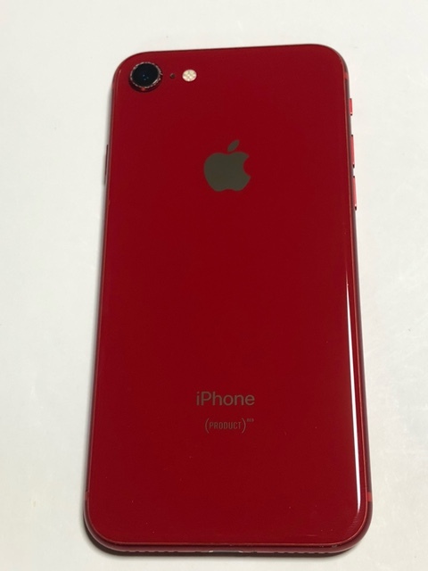 オンラインストア売れ筋 【813】 iPhone8 256GB バッテリー100％ SIMロック解除済み プロダクトレッド (PRODUCT)RED 赤 国内版SIMフリー au docomo softbank