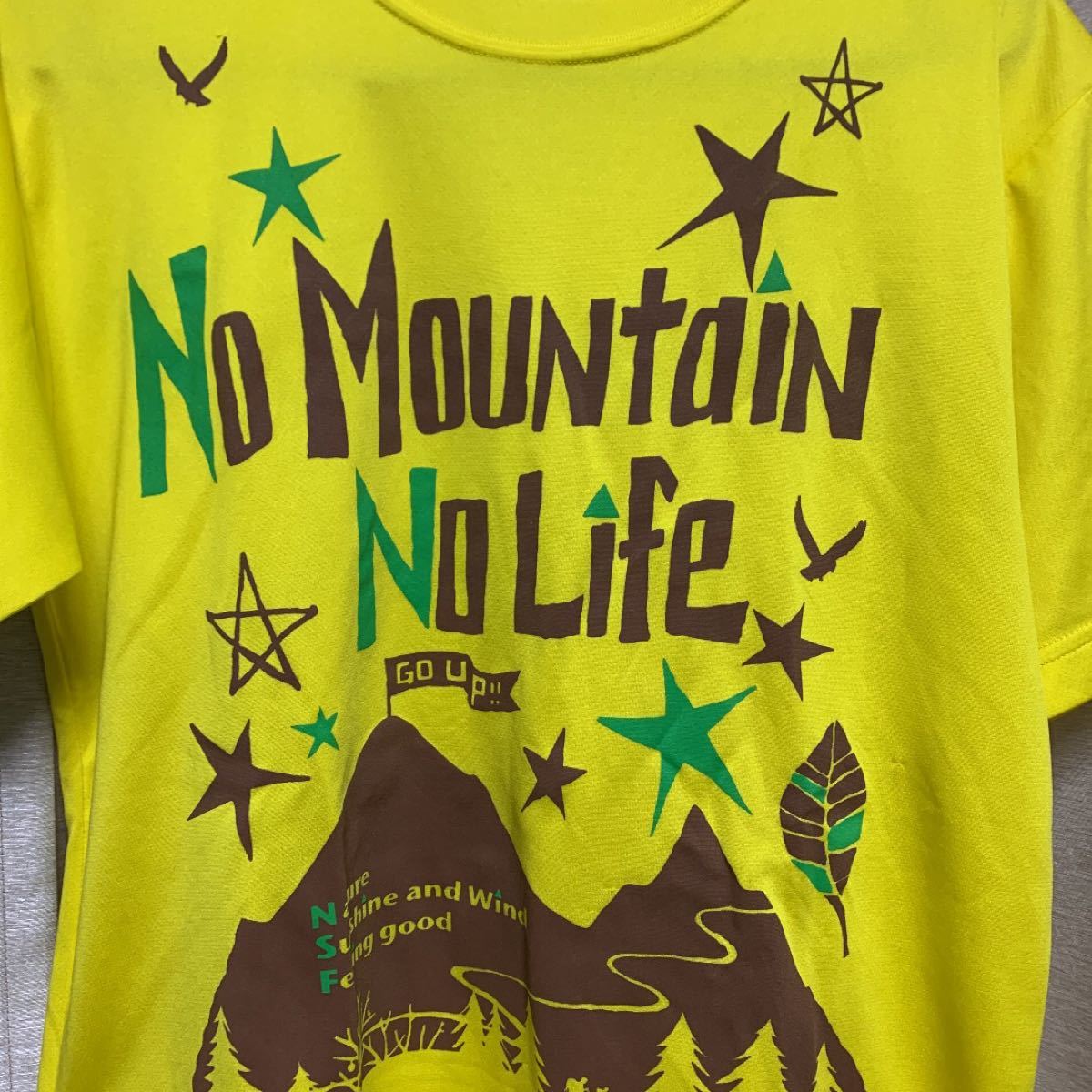 No Mountain No Life 山小屋 限定 Tシャツ
