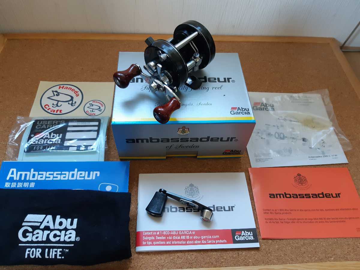 アブ アンバサダー2500c ABU ambassadeur 2500c 美品 動作良好 一部