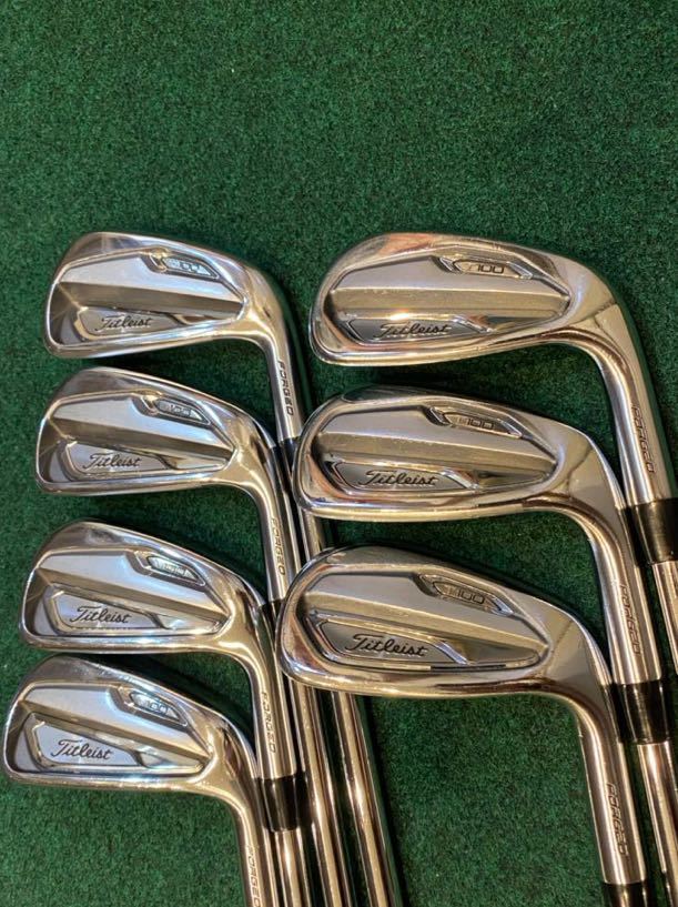 Titleist タイトリスト T100 AMT TOUR WHITE S200 7本 4〜PW www