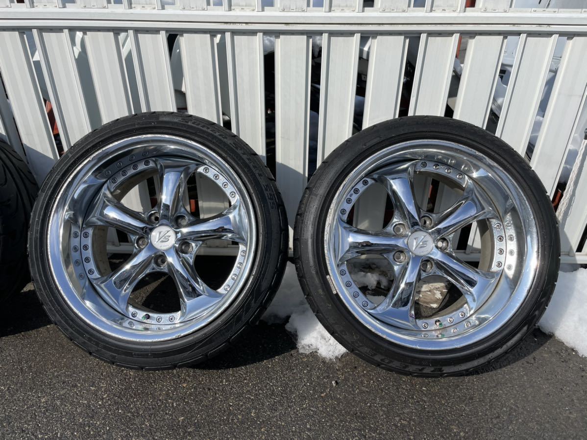 Yahoo!オークション - 希少 絶版ホイール WORK VS-KF 17インチ Yahoo!オークション - 希少 絶版ホイール WORK VS-KF 17インチ