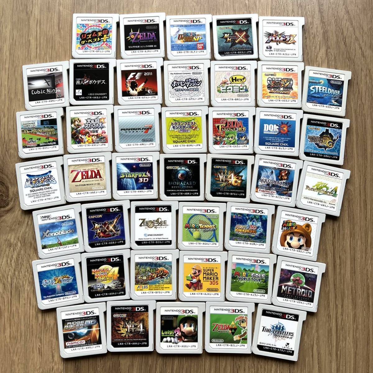ニンテンドー3DS ソフト 43個まとめ ゼルダ ポケモンダンジョン ニンテンドー3DS ソフト 43個まとめ ゼルダ ポケモンダンジョン