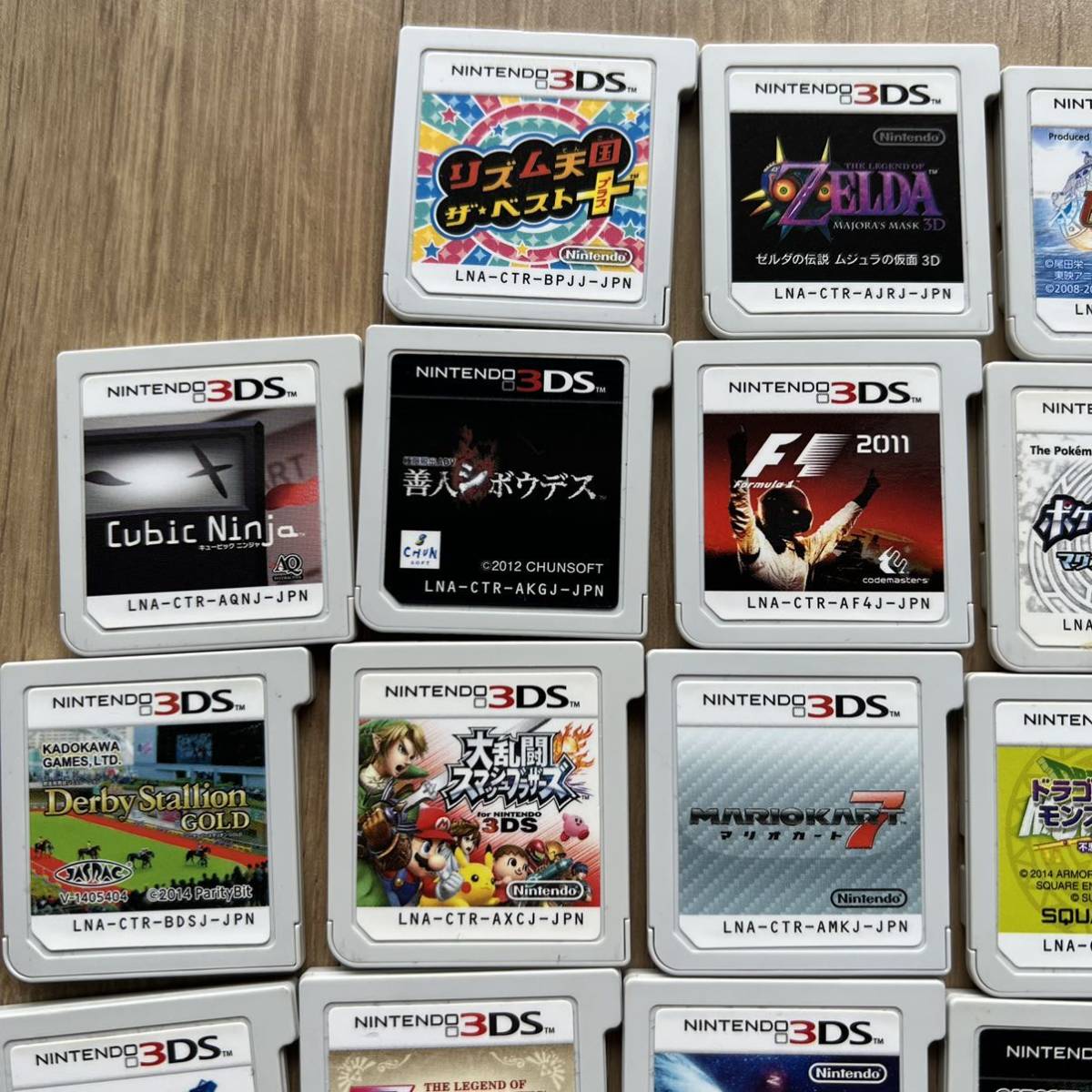 ニンテンドー3DS ソフト 43個まとめ ゼルダ ポケモンダンジョン ニンテンドー3DS ソフト 43個まとめ ゼルダ ポケモンダンジョン