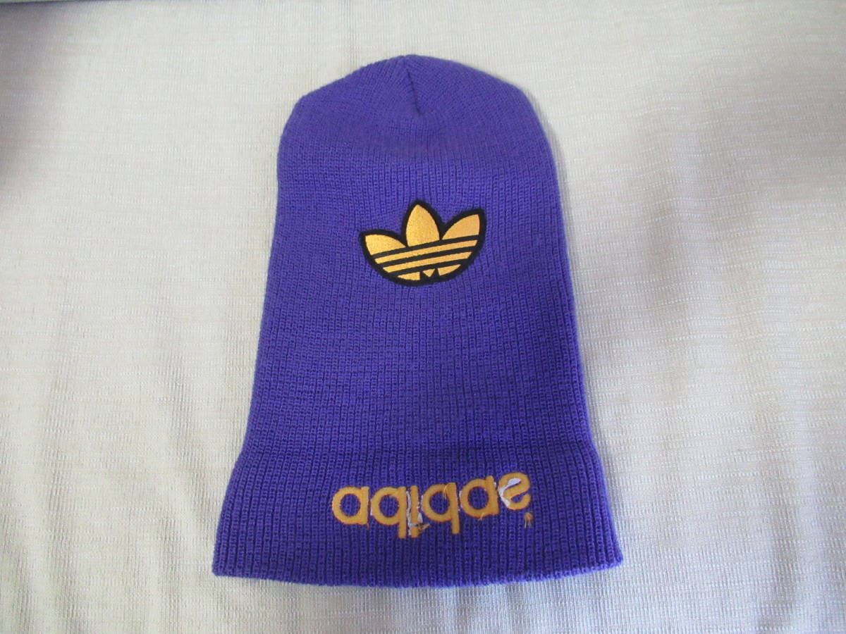 Yahoo!オークション - ☆即決送込☆90s vintage adidas ニット帽...