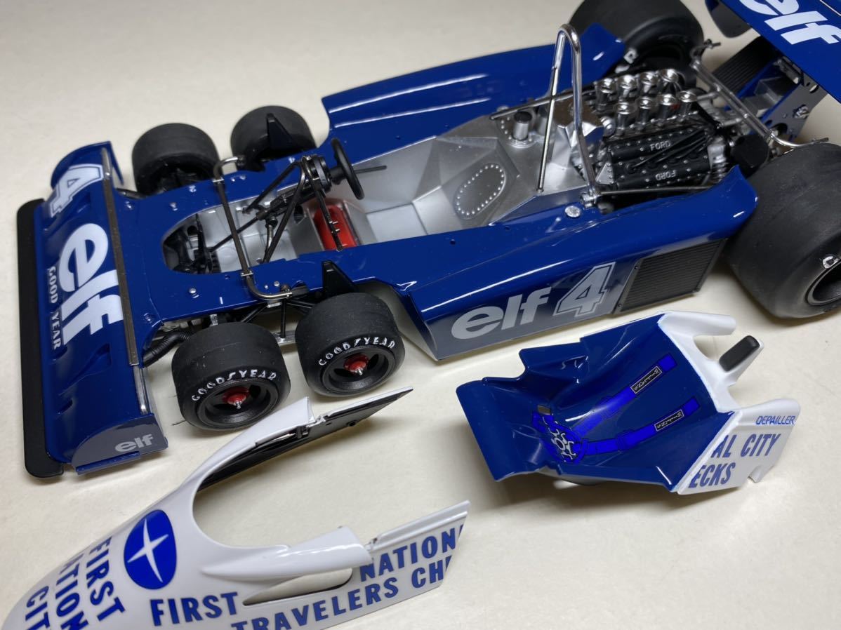 本物保証! タミヤ1/20タイレルP34 1977MonacoGP塗装済み完成品 ネット通販で正規取扱店 タミヤ1/12 タイレルP34完成品と1/20タイレルP34のキット新品 模型/プラモデル