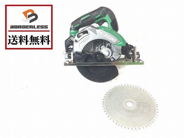 ☆美品☆HIKOKI ハイコーキ 165mm コードレス丸のこ C3606DA ( SK