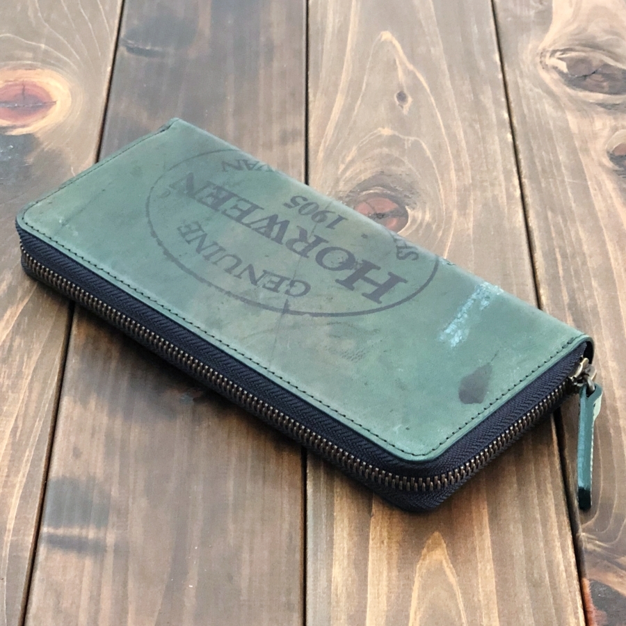 HORWEEN ホーウィン シェルコードバン × 栃木レザー 長財布