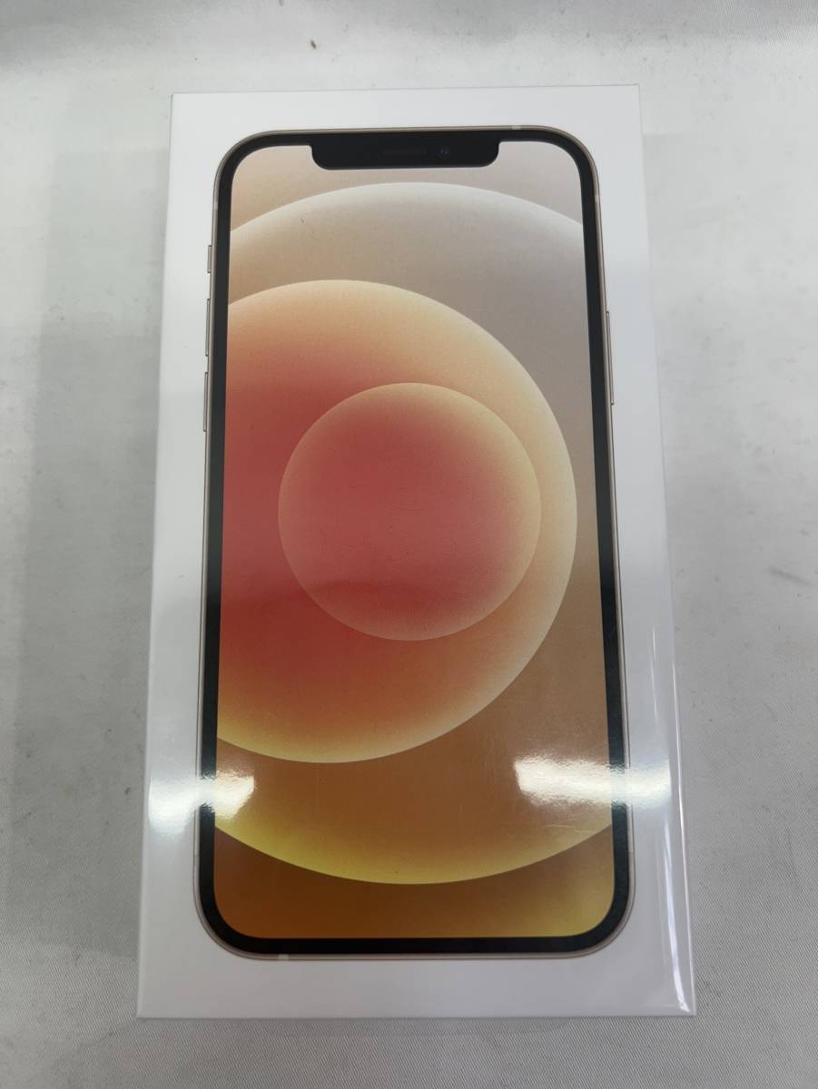 112A576B00/新品未開封品 SIMロック解除済み au iPhone12 64GB