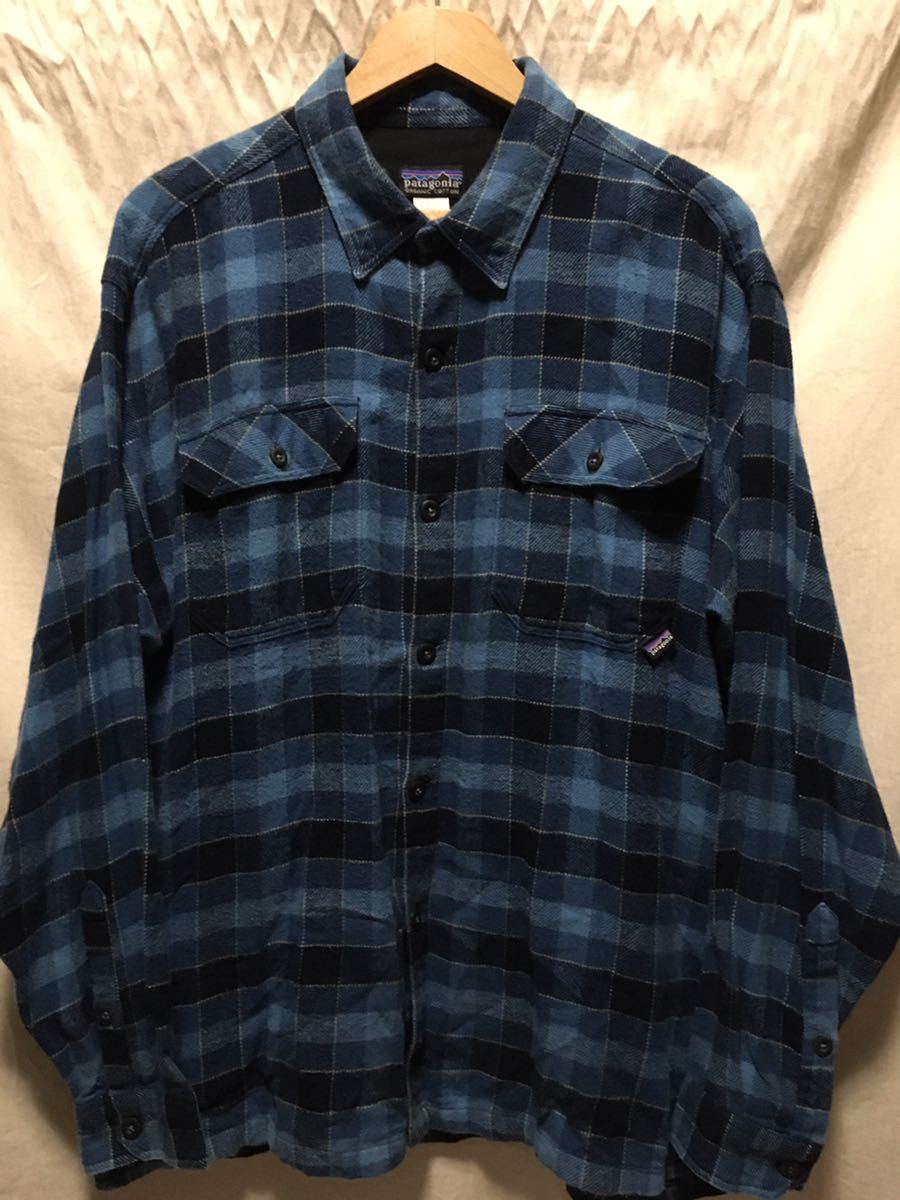 格安SALEスタート! F5 M フランネルシャツ patagonia ルーマニア製