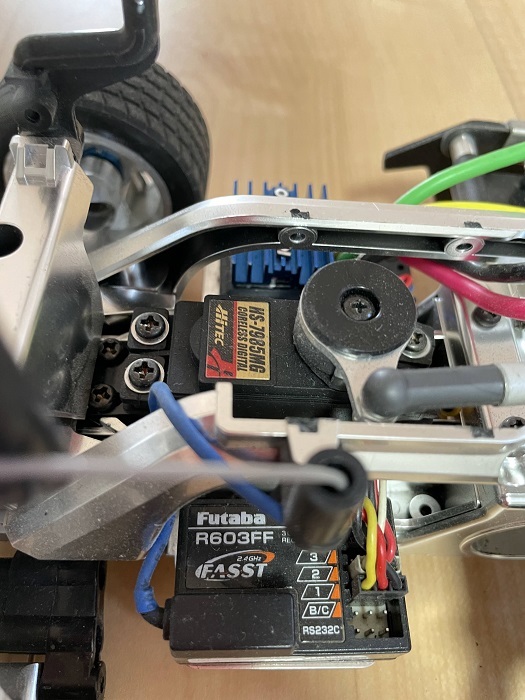 中古 タミヤ M05PROシャーシ メカ付き