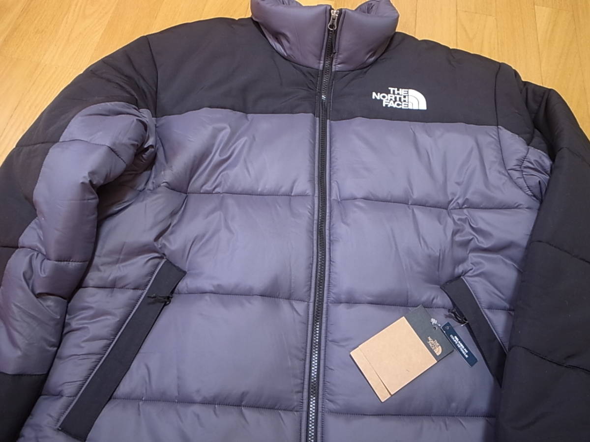 【送料無料 即決】海外限定 THE NORTH FACE HIMALAYAN INSULATED HMLYN INS JACKETグレーxブラック GREYヒマラヤンXL 新品ダウンジャケット_画像2