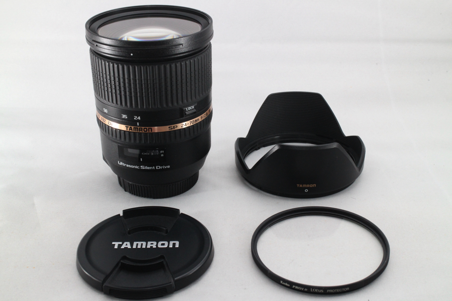 3390- タムロン TAMRON 大口径標準ズームレンズ SP 24-70mm F2.8 Di USD ソニー用 SONY用 フルサイズ対応 A007S 新品級_画像1