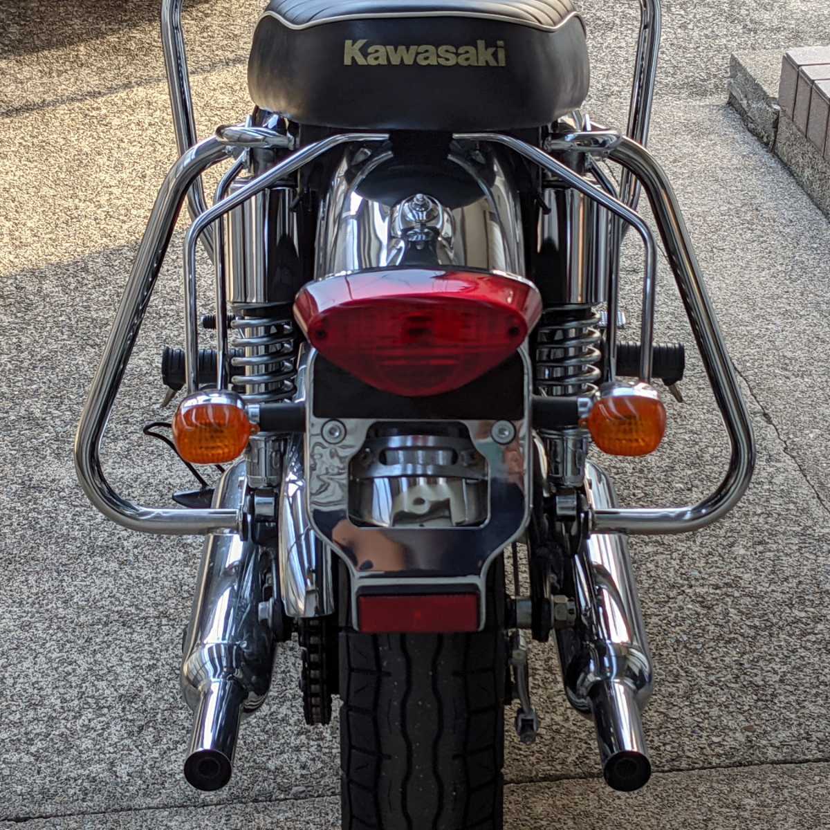 50%OFF】 W650 エンジンガード リア ienomat.com.br