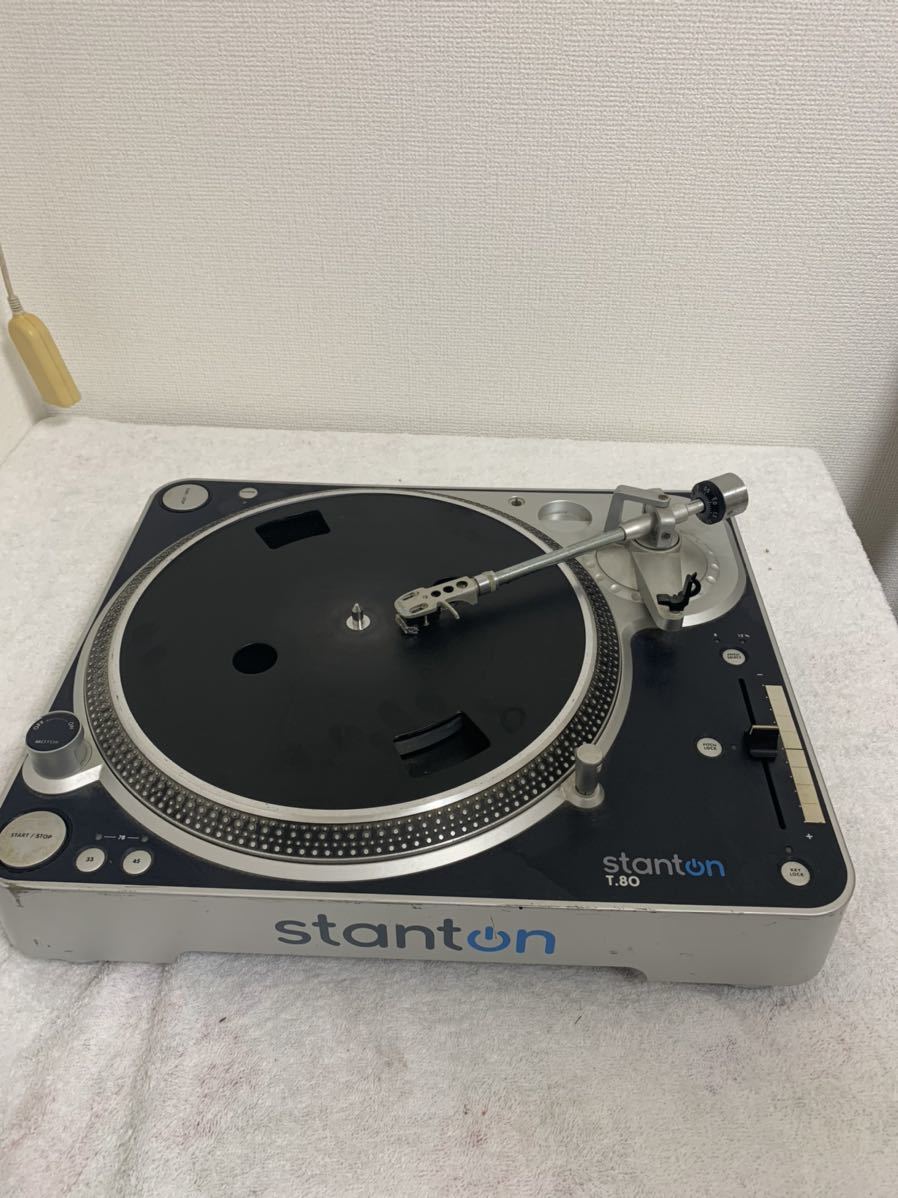 Yahoo!オークション - STANTONスタントンDJターンテーブルT80B-100