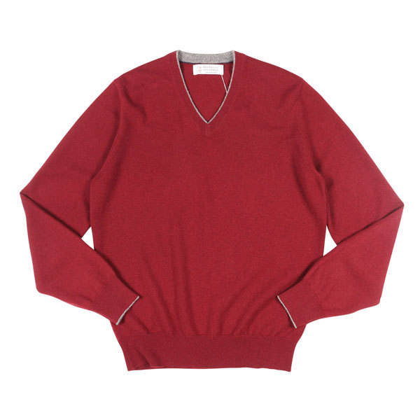 BRUNELLO CUCINELLI(ブルネロクチネリ) Vネックセーター M2200162