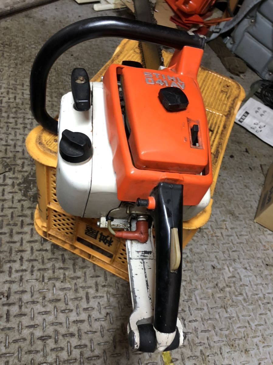 STIHL スチール チェンソー 041AVチェーンソー STIHL スチール チェンソー 041AVチェーンソー