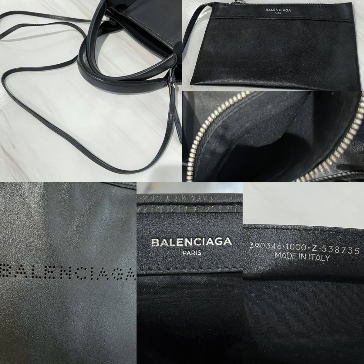 美品☆ バレンシアガ ネイビーカバスXS 黒 2way ハンドバッグ cnema.fr