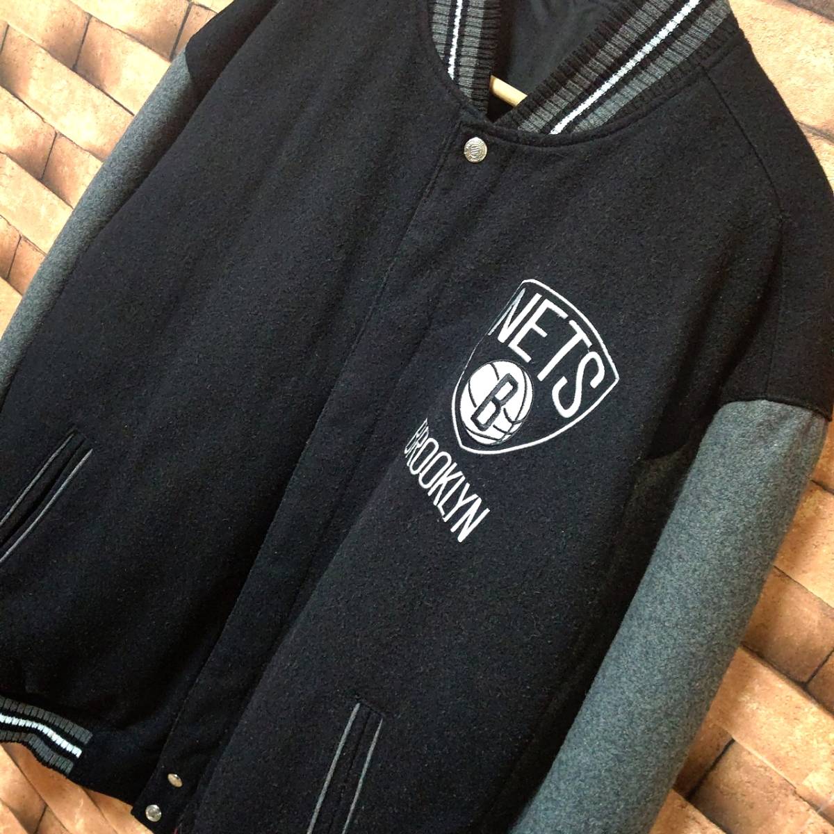 大量入荷 激レア ジェフハミルトン×NBA ブックリンネッツ スタジャン