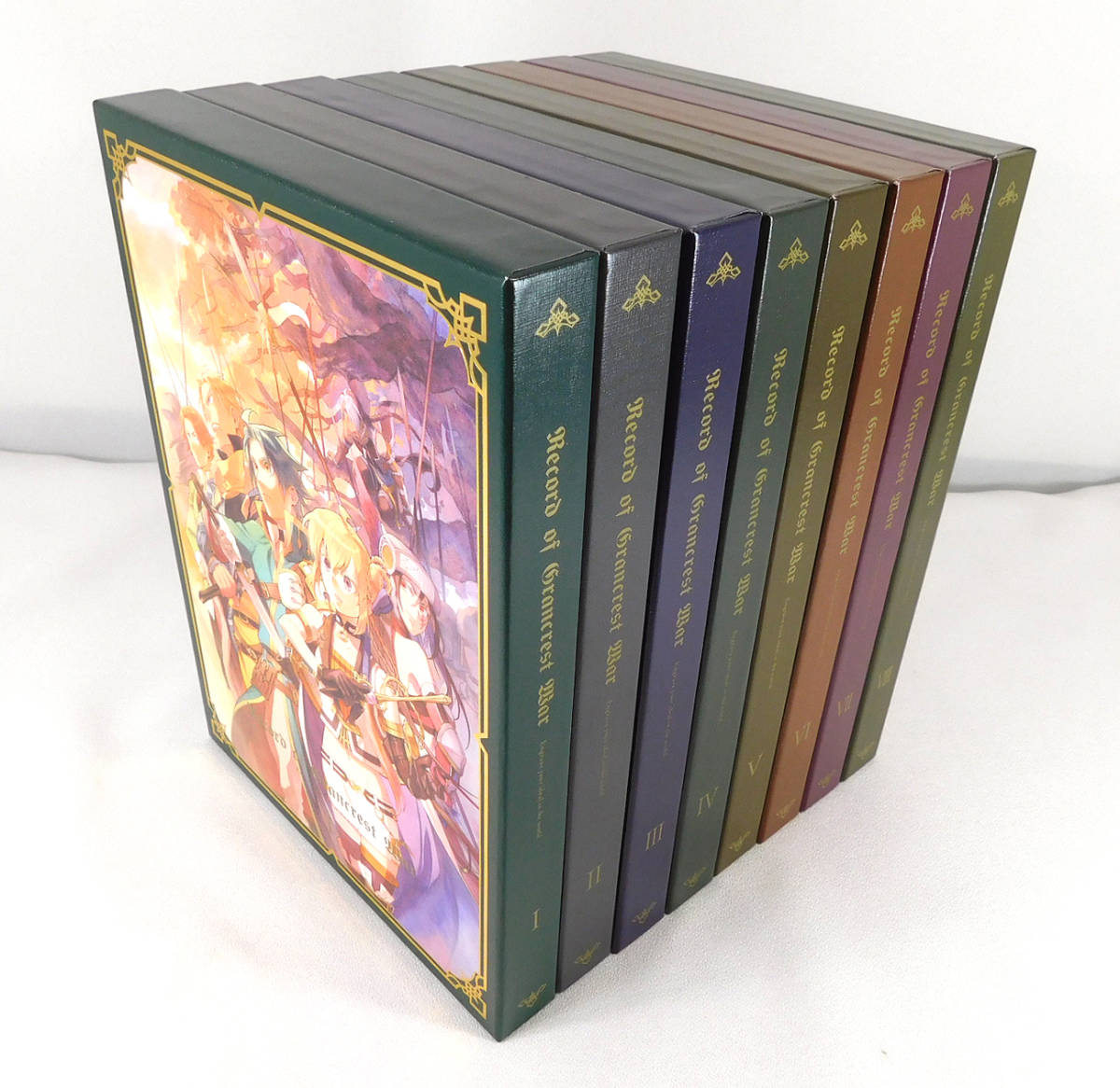 即決】Blu-ray「グランクレスト戦記 全8巻セット 完全生産限定版」BD